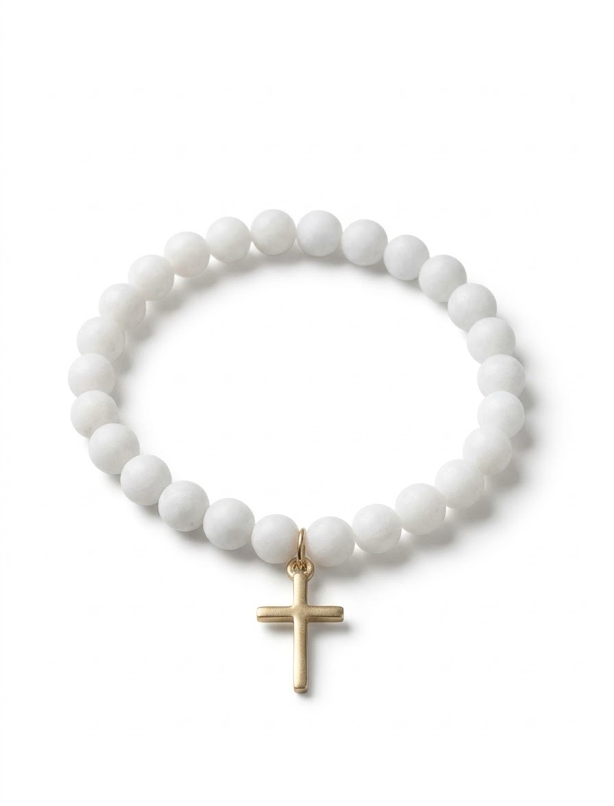 White bracelet